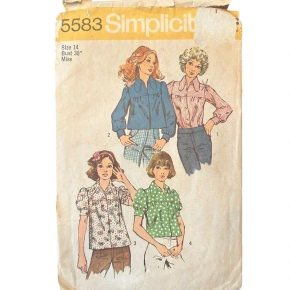 1970s Vintage Simplicity Petite Sewing Patterns Lot - Picture 2 of 16
